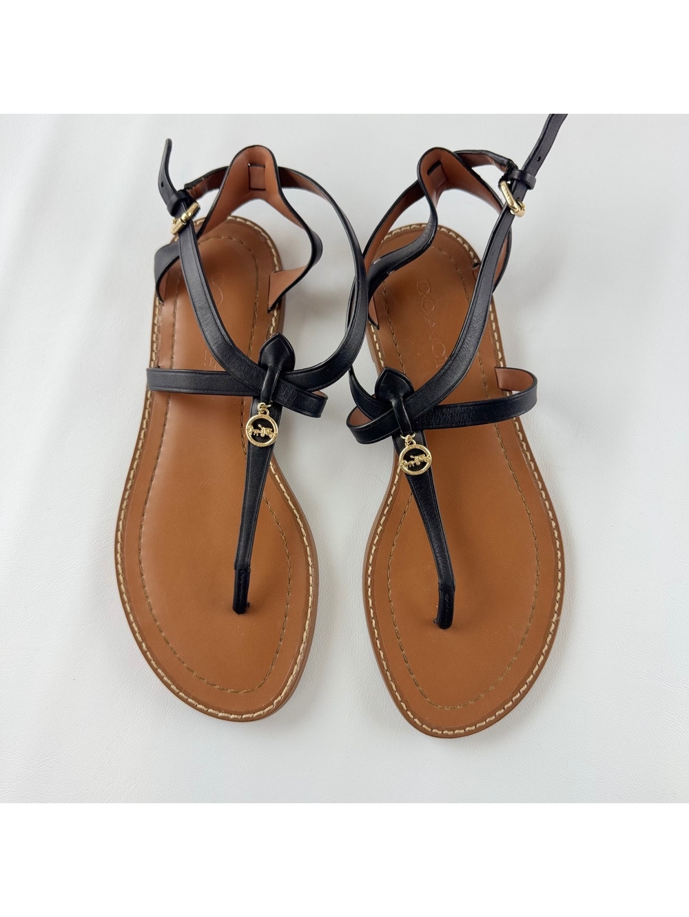 Coach Thong Strap Sandles Size 6.5